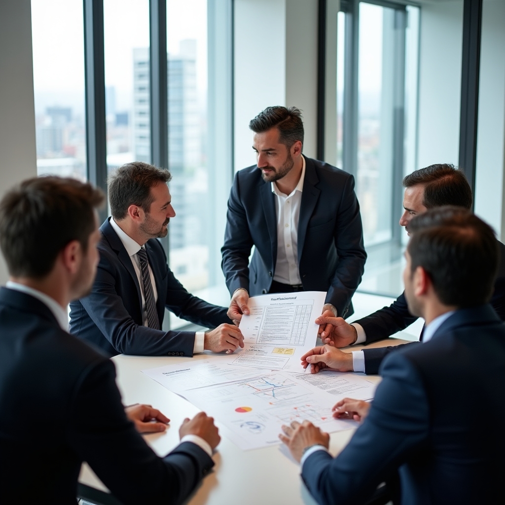 Leadership team meeting to define audit scope and objectives